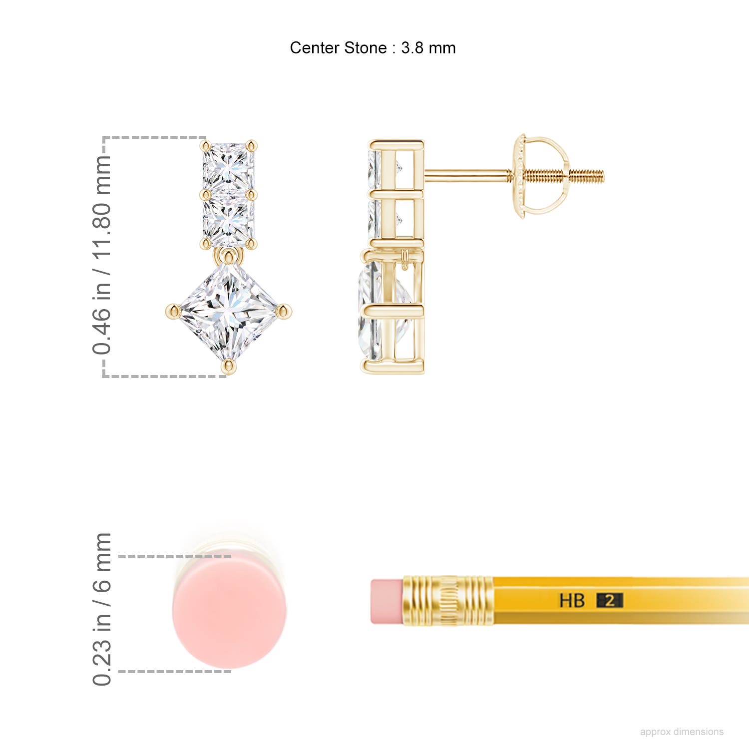 G, VS2 / 1 CT / 14 KT Yellow Gold