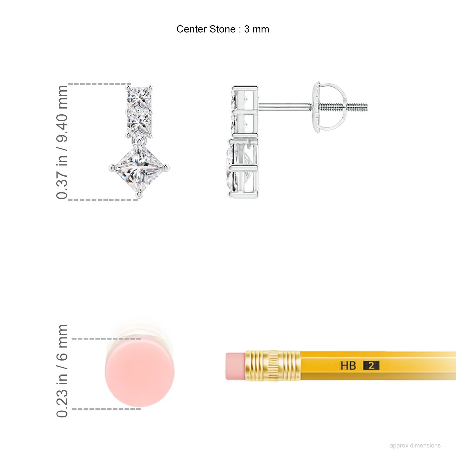 I-J, I1-I2 / 0.5 CT / 14 KT White Gold