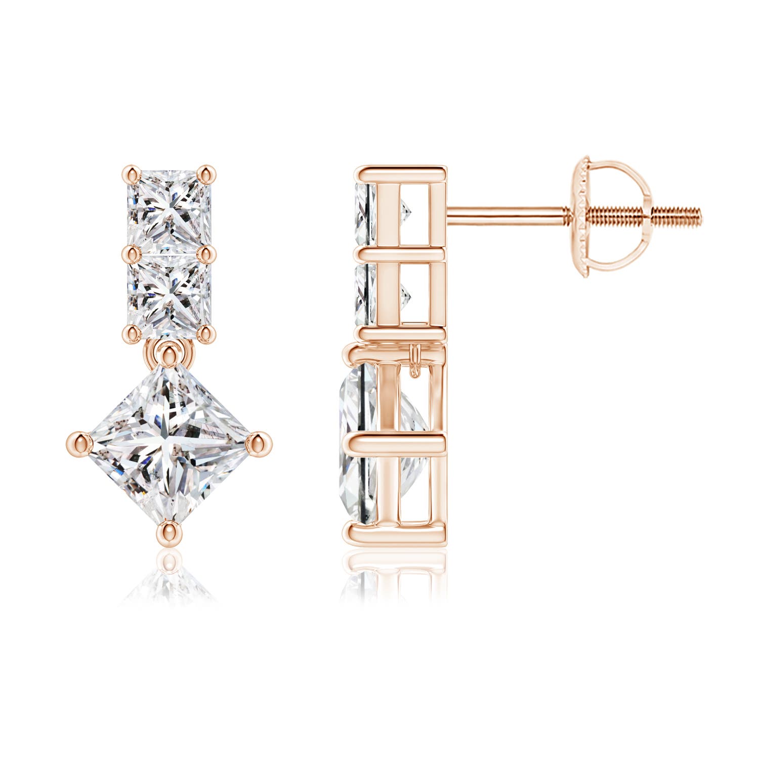 I-J, I1-I2 / 1.52 CT / 14 KT Rose Gold