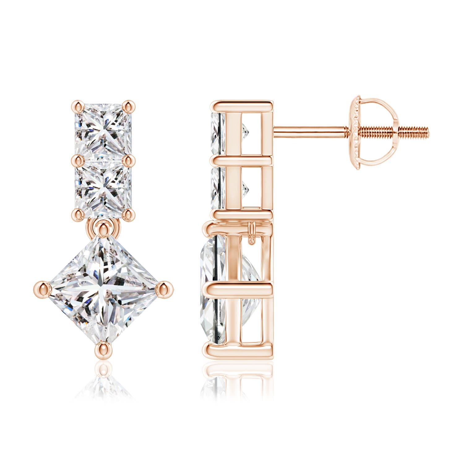 I-J, I1-I2 / 2.02 CT / 14 KT Rose Gold