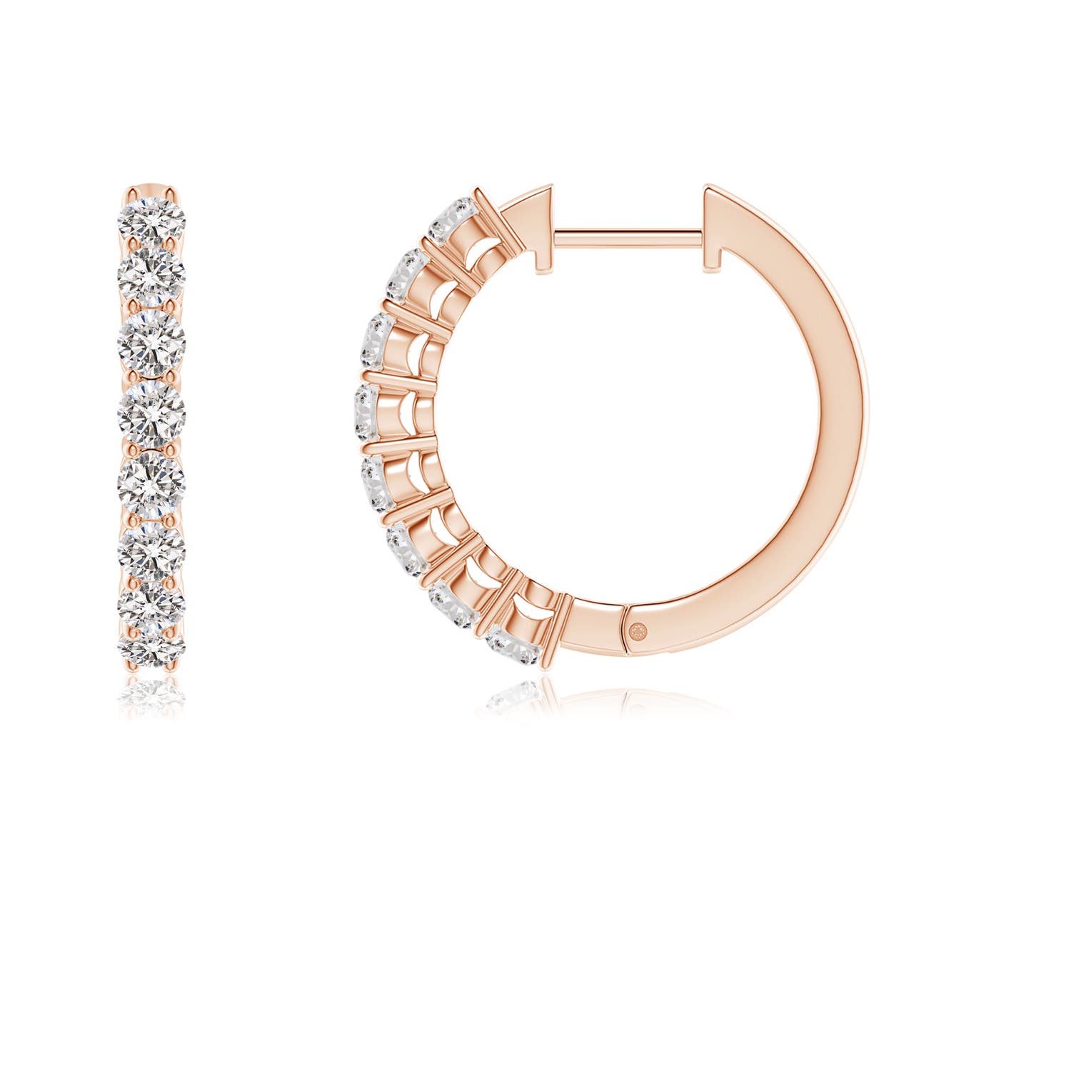 I-J, I1-I2 / 0.83 CT / 14 KT Rose Gold