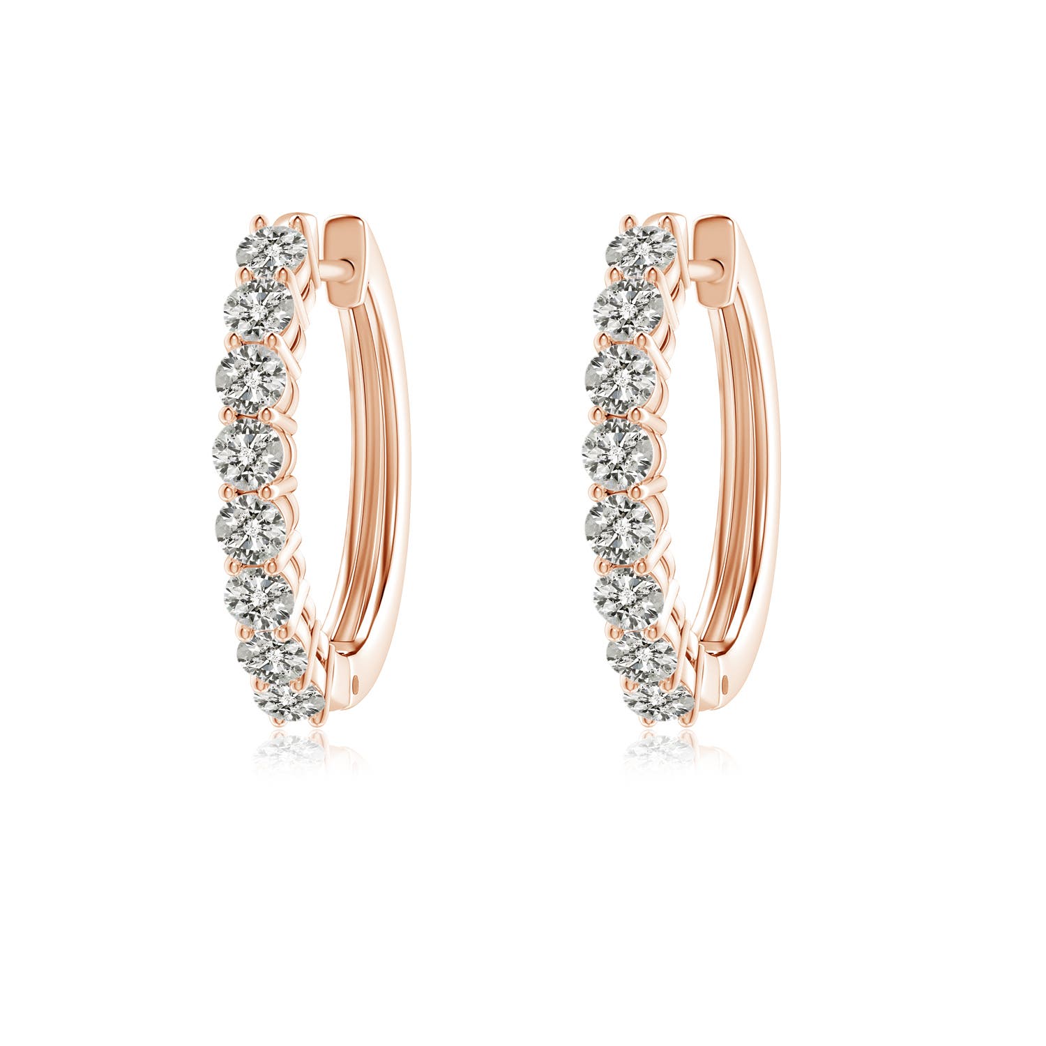 K, I3 / 0.83 CT / 14 KT Rose Gold