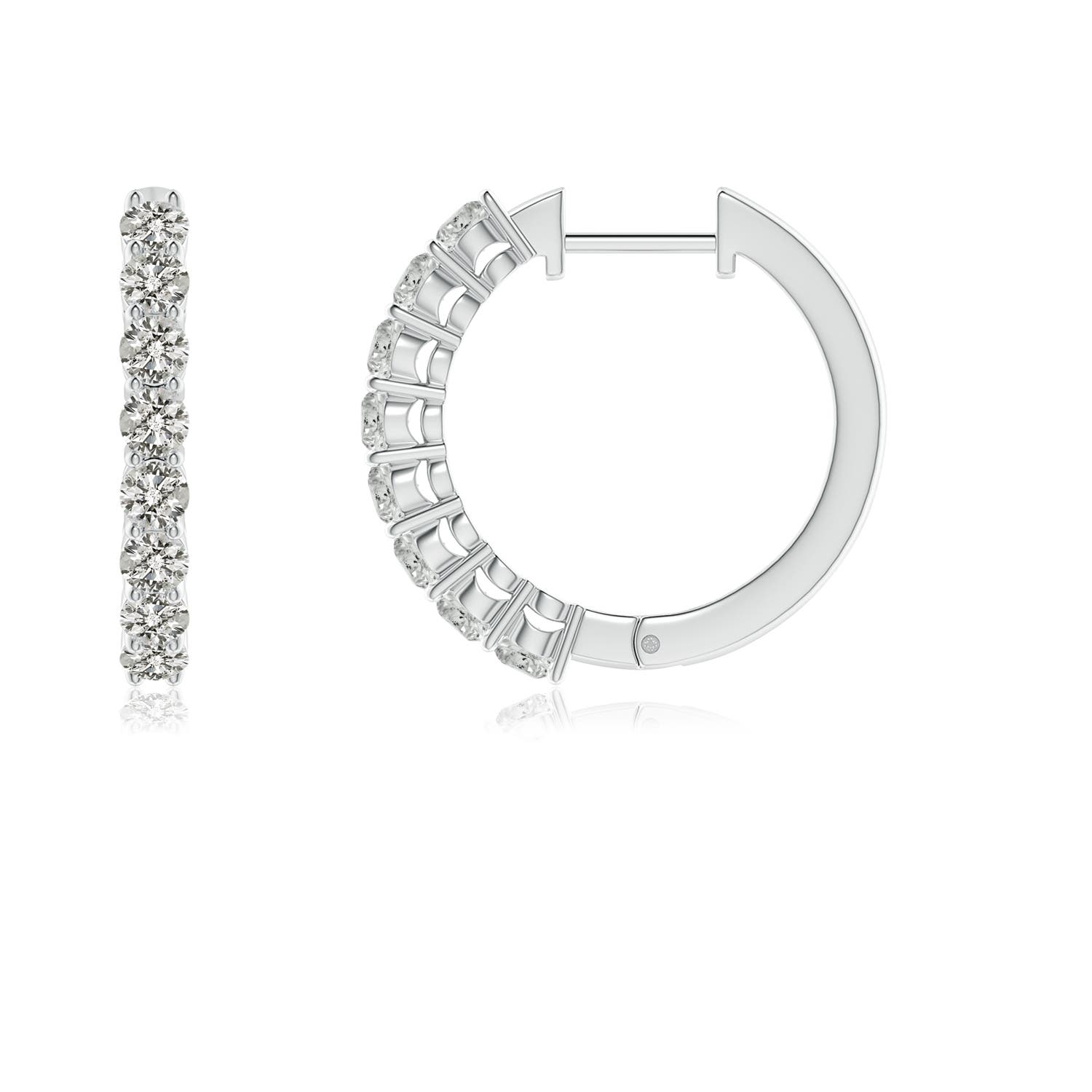 K, I3 / 0.83 CT / 14 KT White Gold