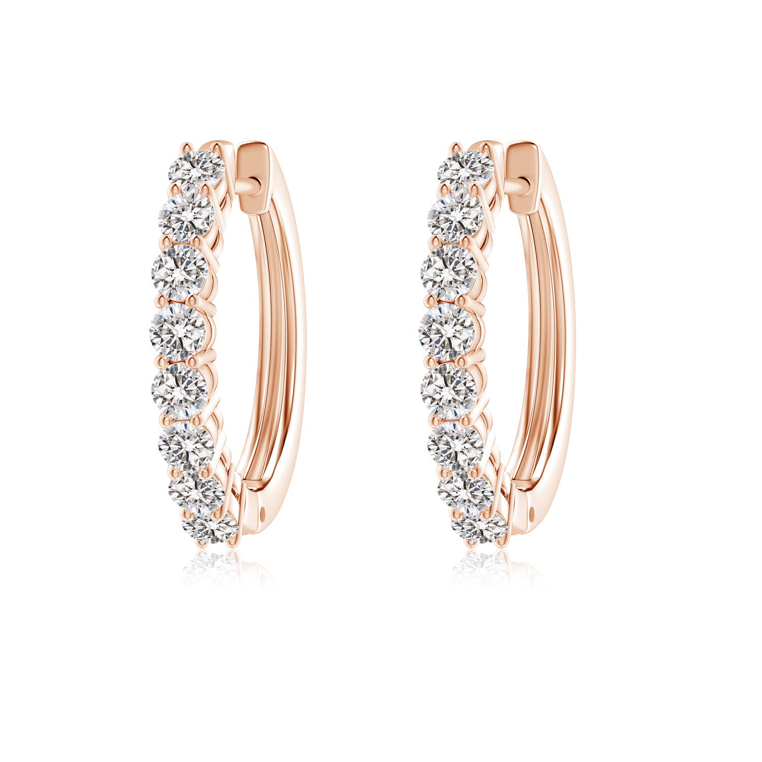 I-J, I1-I2 / 1.1 CT / 14 KT Rose Gold