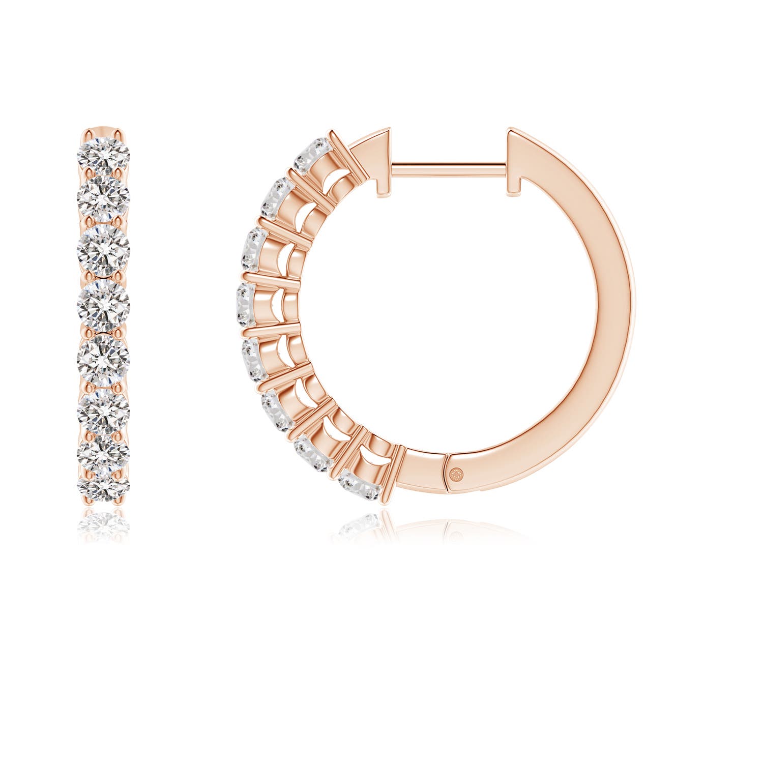 I-J, I1-I2 / 1.1 CT / 14 KT Rose Gold