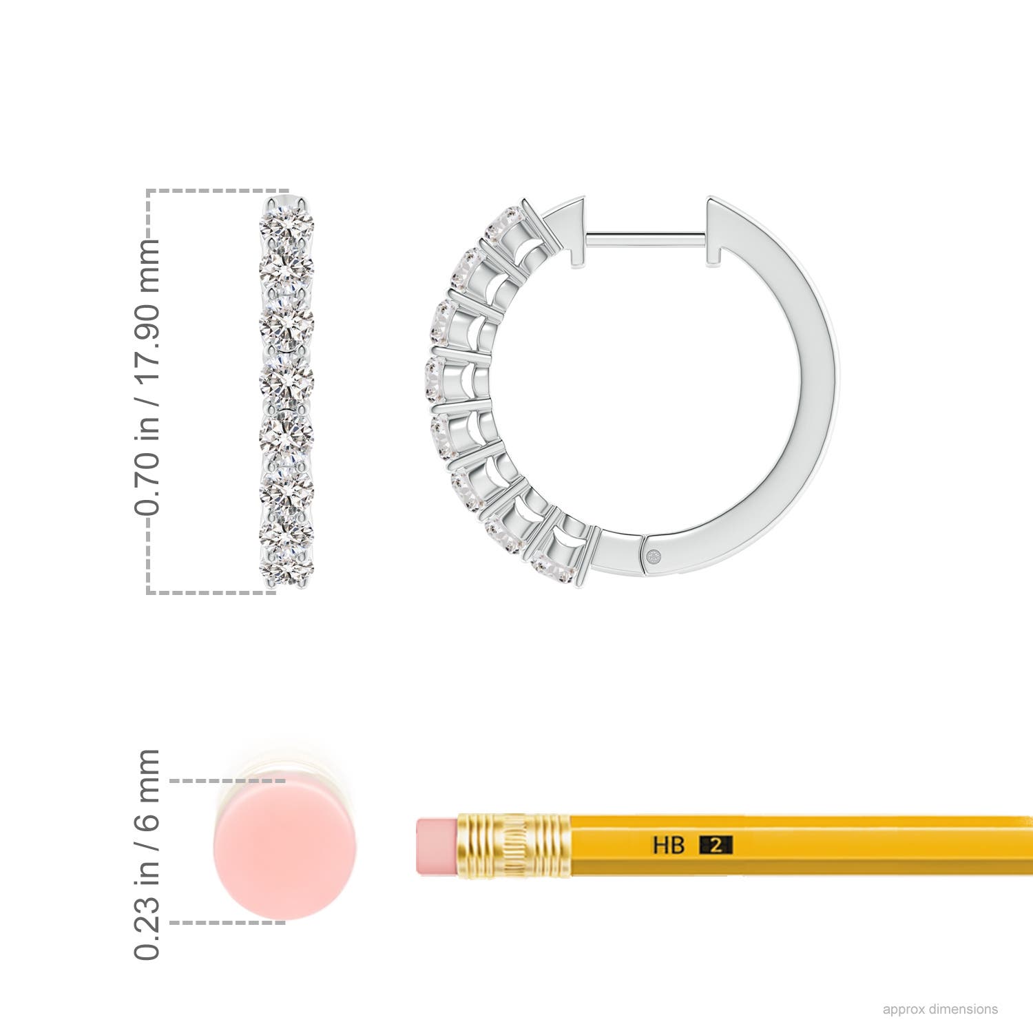 I-J, I1-I2 / 1.1 CT / 14 KT White Gold