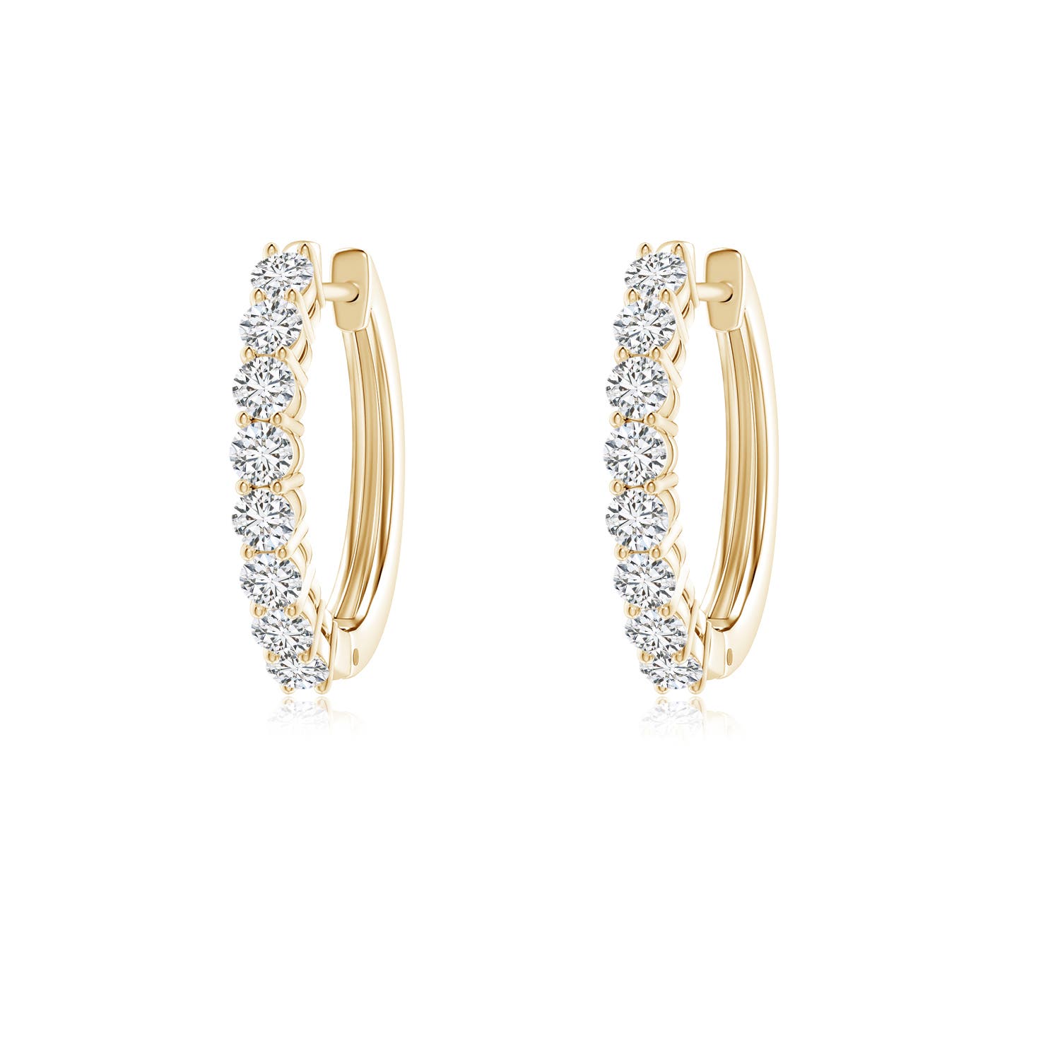 H, SI2 / 0.56 CT / 14 KT Yellow Gold