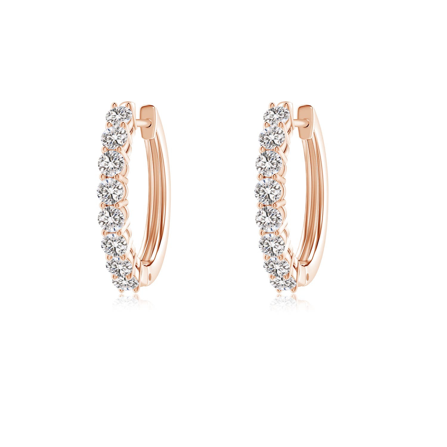 I-J, I1-I2 / 0.56 CT / 14 KT Rose Gold