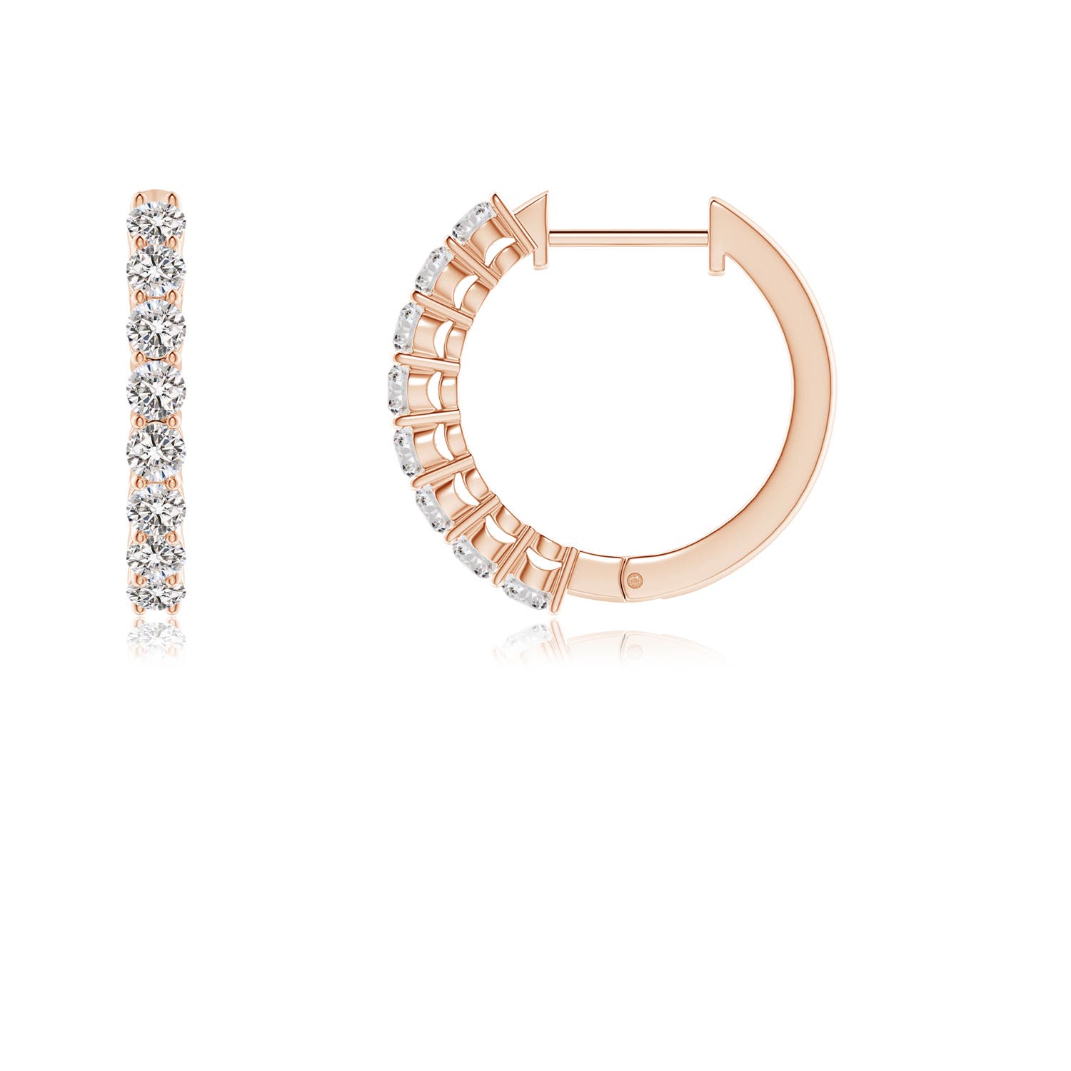 I-J, I1-I2 / 0.56 CT / 14 KT Rose Gold