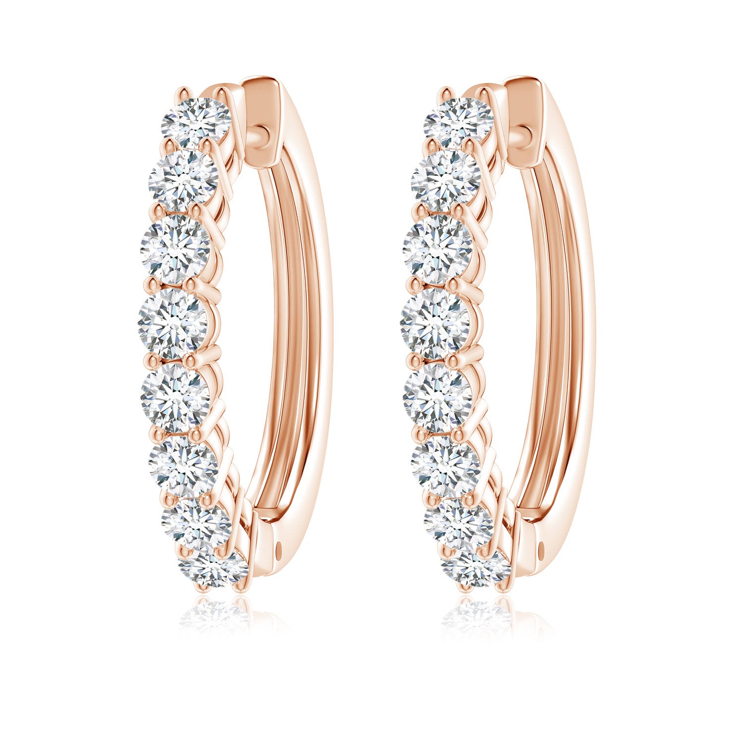 F-G, VS / 2 CT / 14 KT Rose Gold