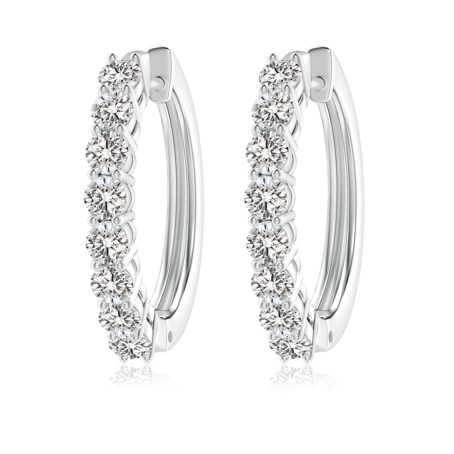 I-J, I1-I2 / 2 CT / 14 KT White Gold