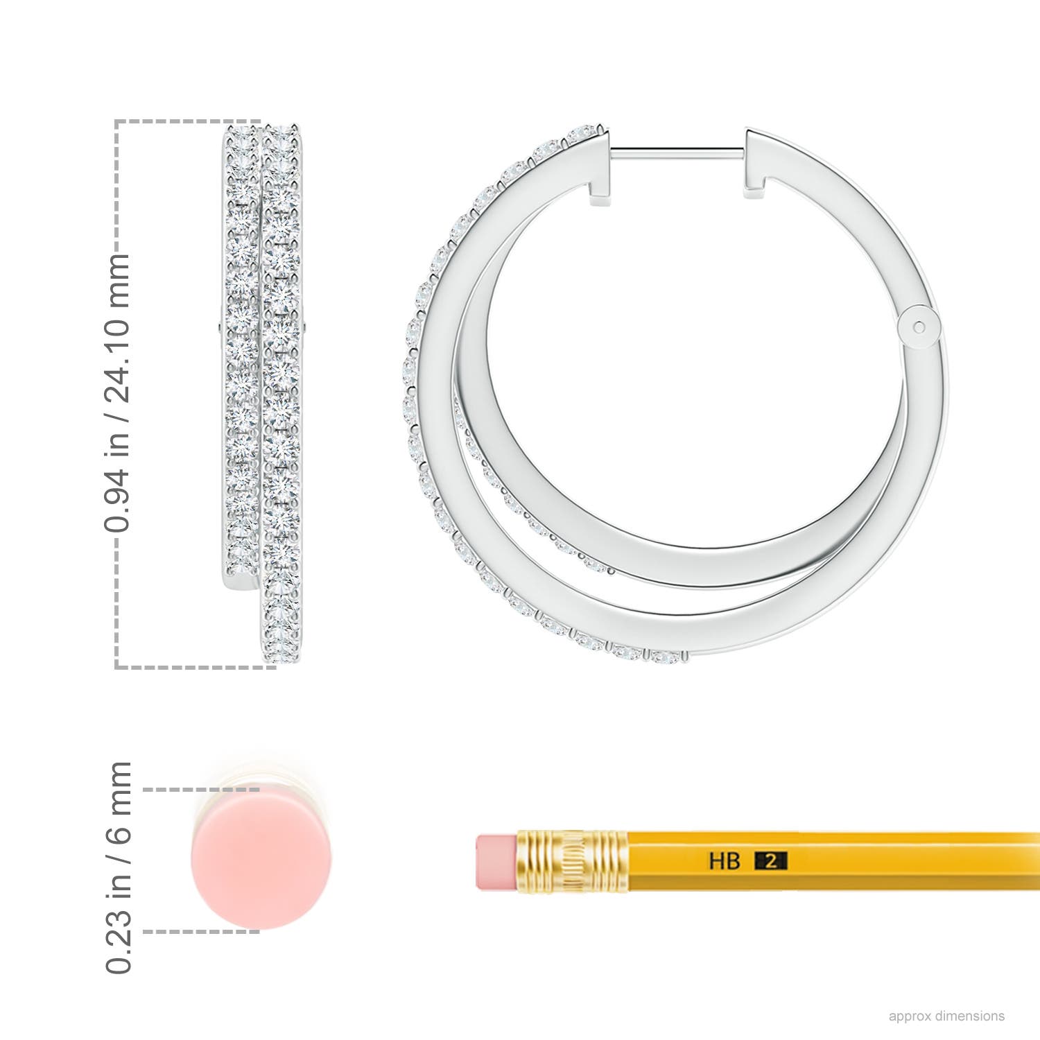 G, VS2 / 1.01 CT / 14 KT White Gold