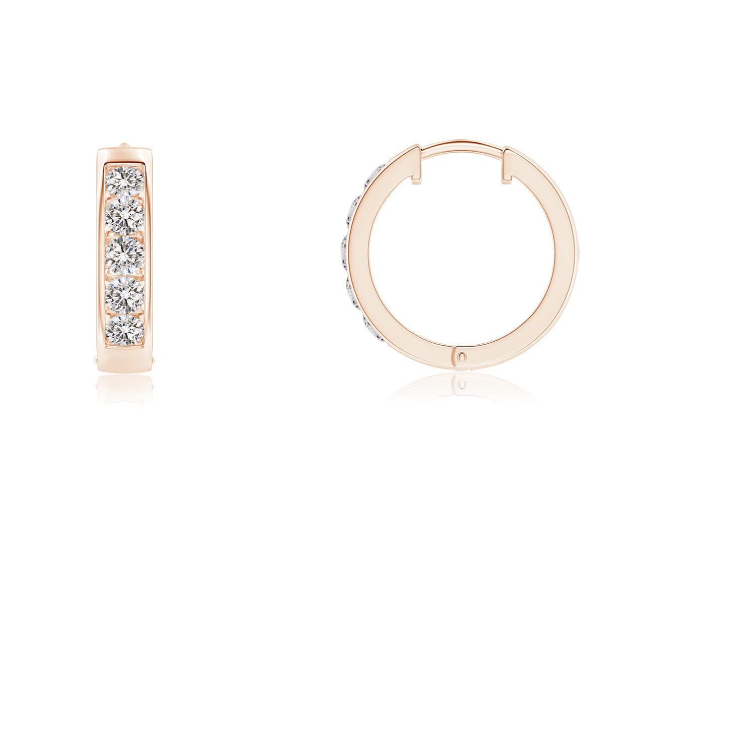 I-J, I1-I2 / 0.25 CT / 14 KT Rose Gold