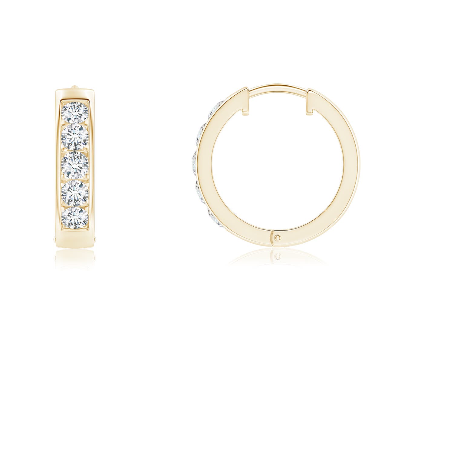 G, VS2 / 0.52 CT / 14 KT Yellow Gold