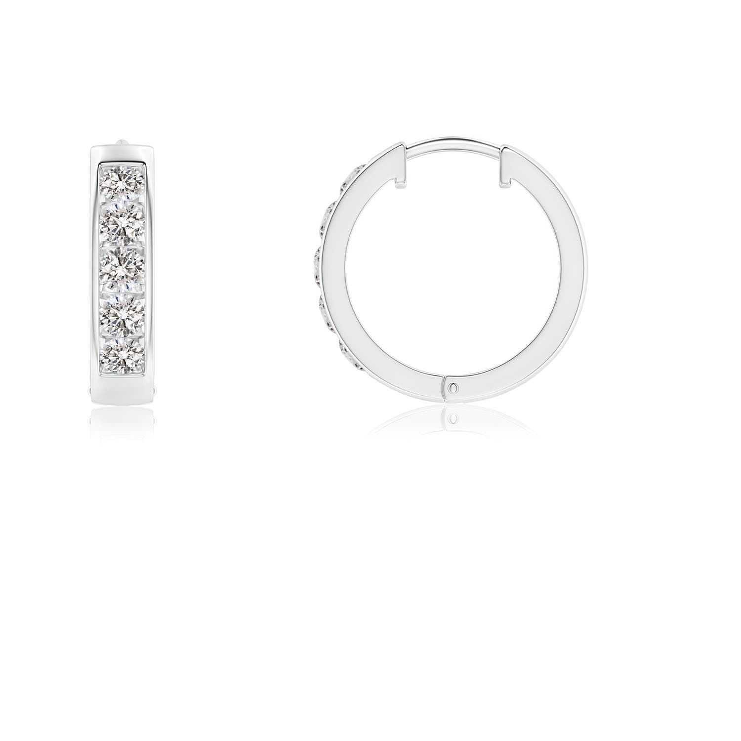 I-J, I1-I2 / 0.52 CT / 14 KT White Gold