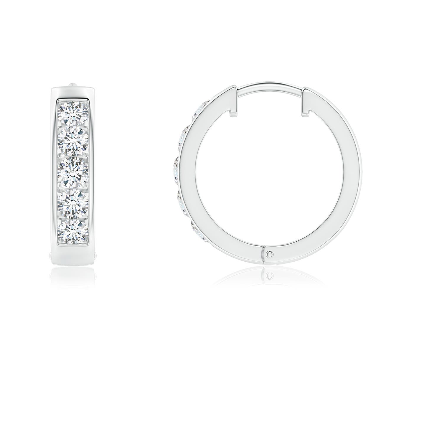 G, VS2 / 0.74 CT / 14 KT White Gold