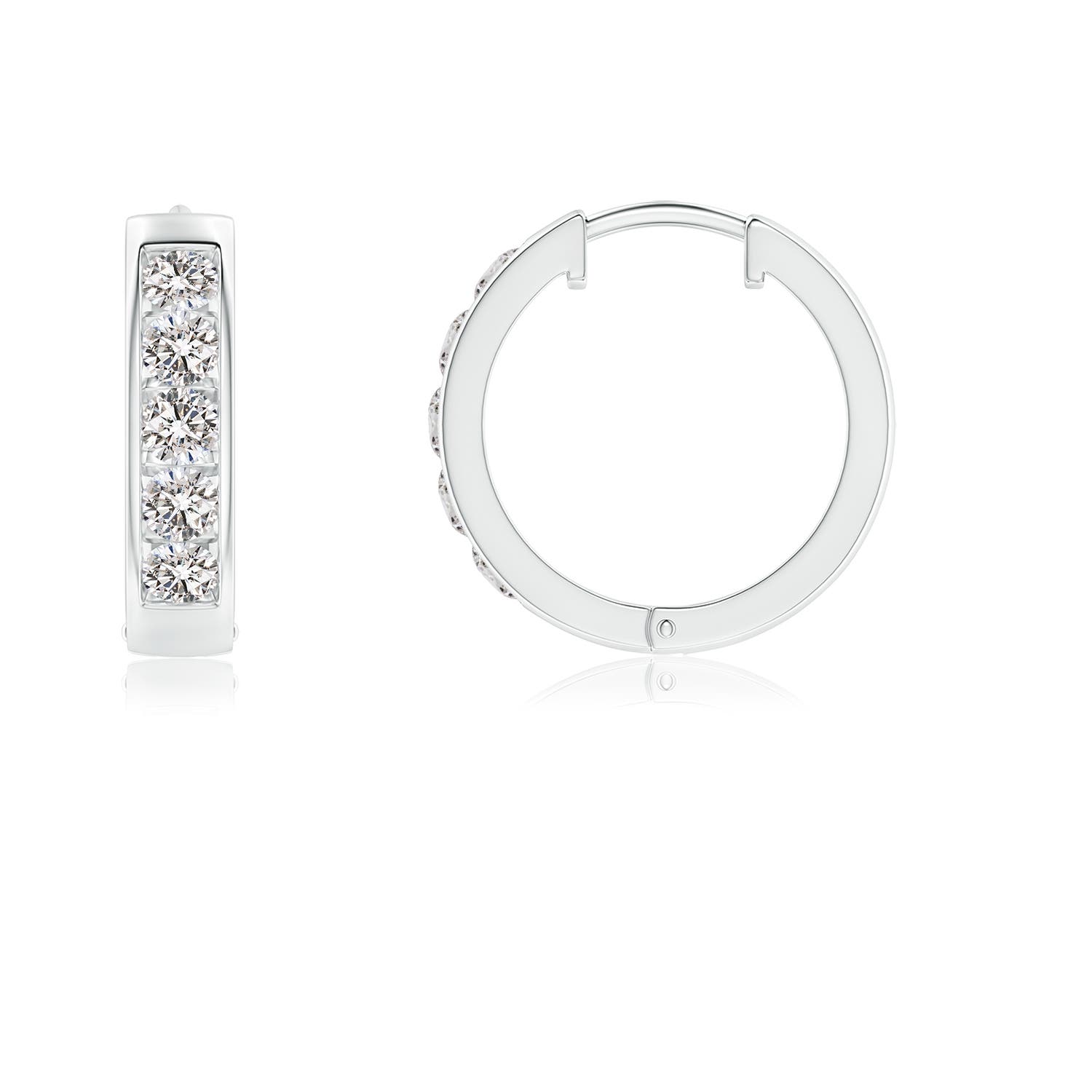 I-J, I1-I2 / 0.74 CT / 14 KT White Gold