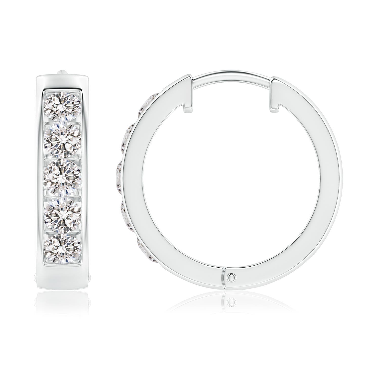 I-J, I1-I2 / 2 CT / 14 KT White Gold