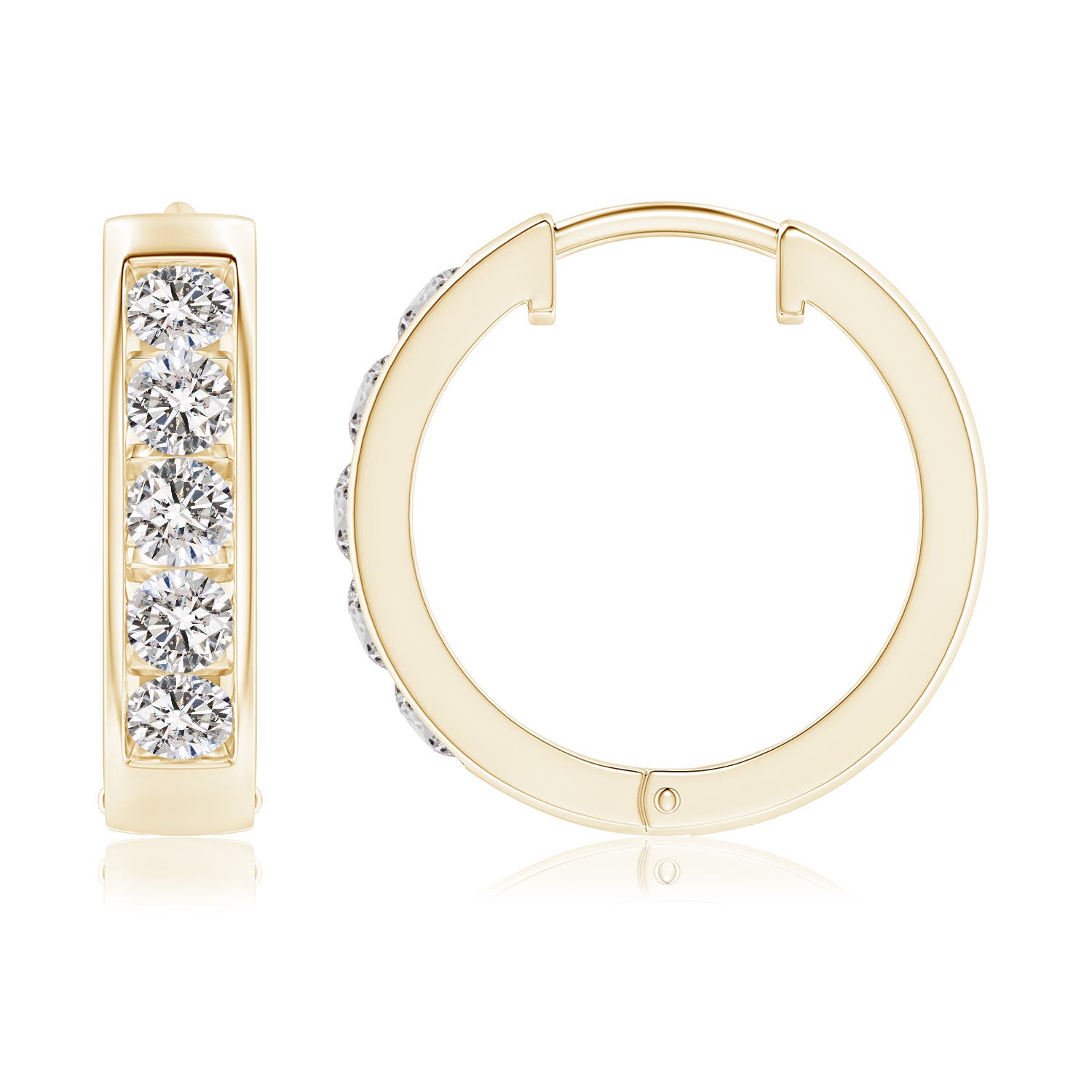 I-J, I1-I2 / 2 CT / 14 KT Yellow Gold