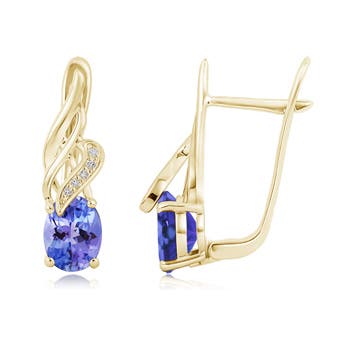 AA - Tanzanite / 2.6 CT / 14 KT Yellow Gold