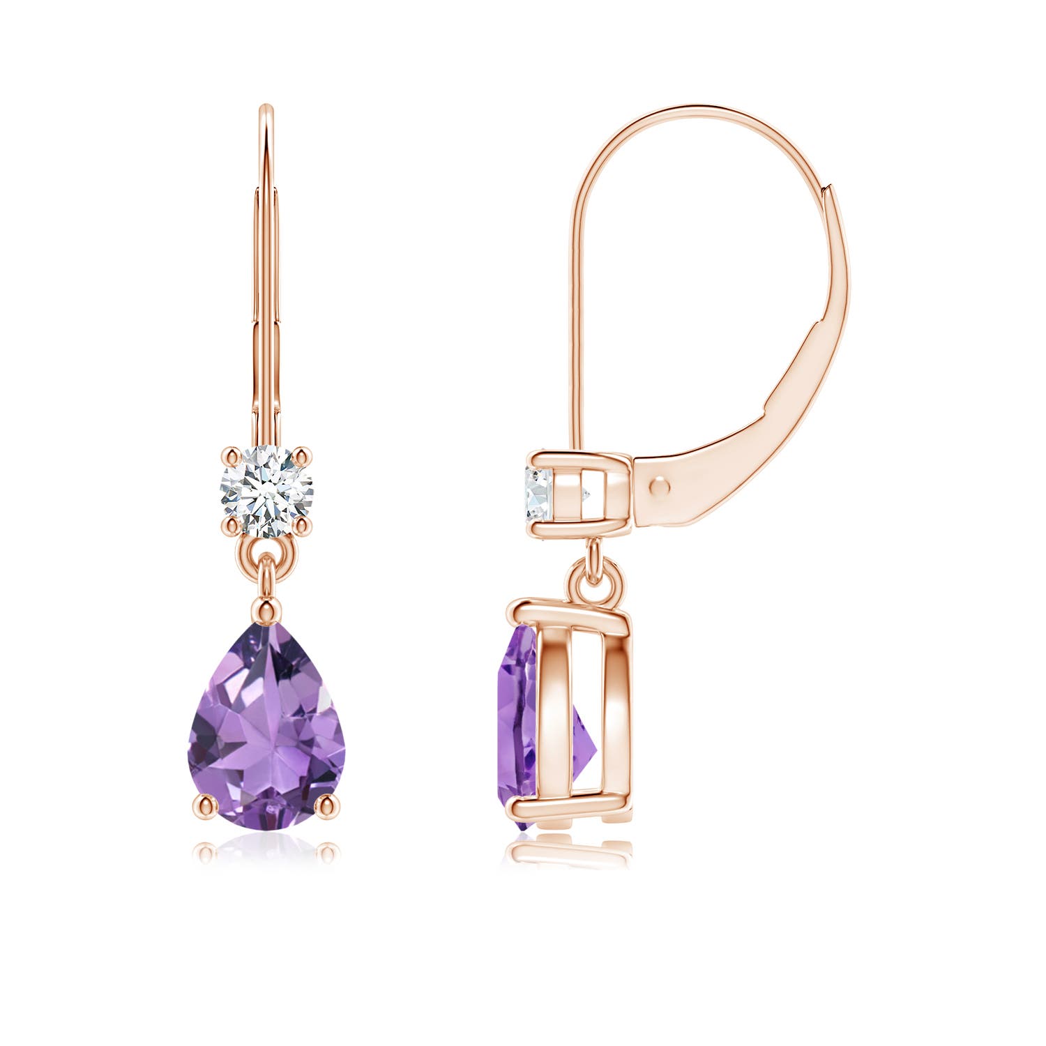 A - Amethyst / 1.41 CT / 14 KT Rose Gold