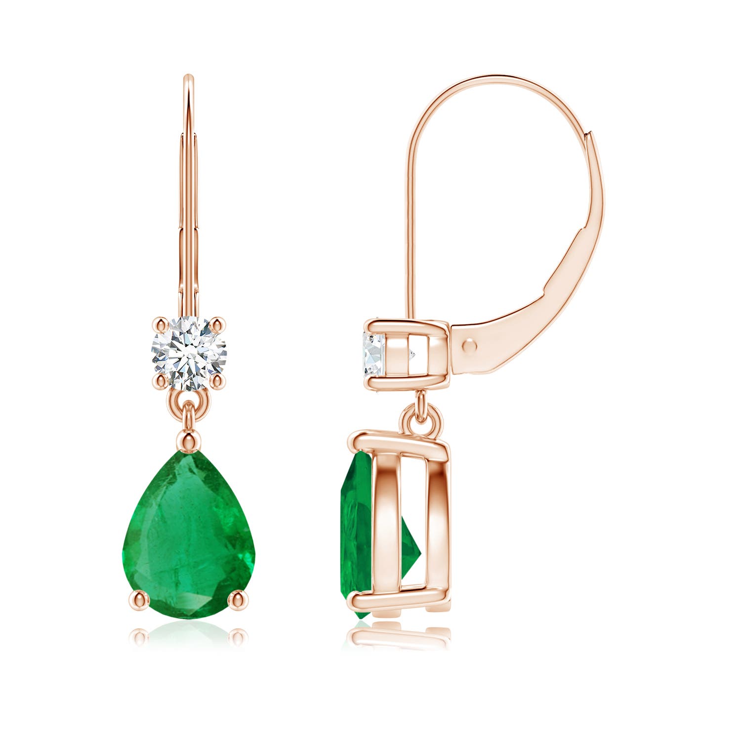 AA - Emerald / 2.36 CT / 14 KT Rose Gold