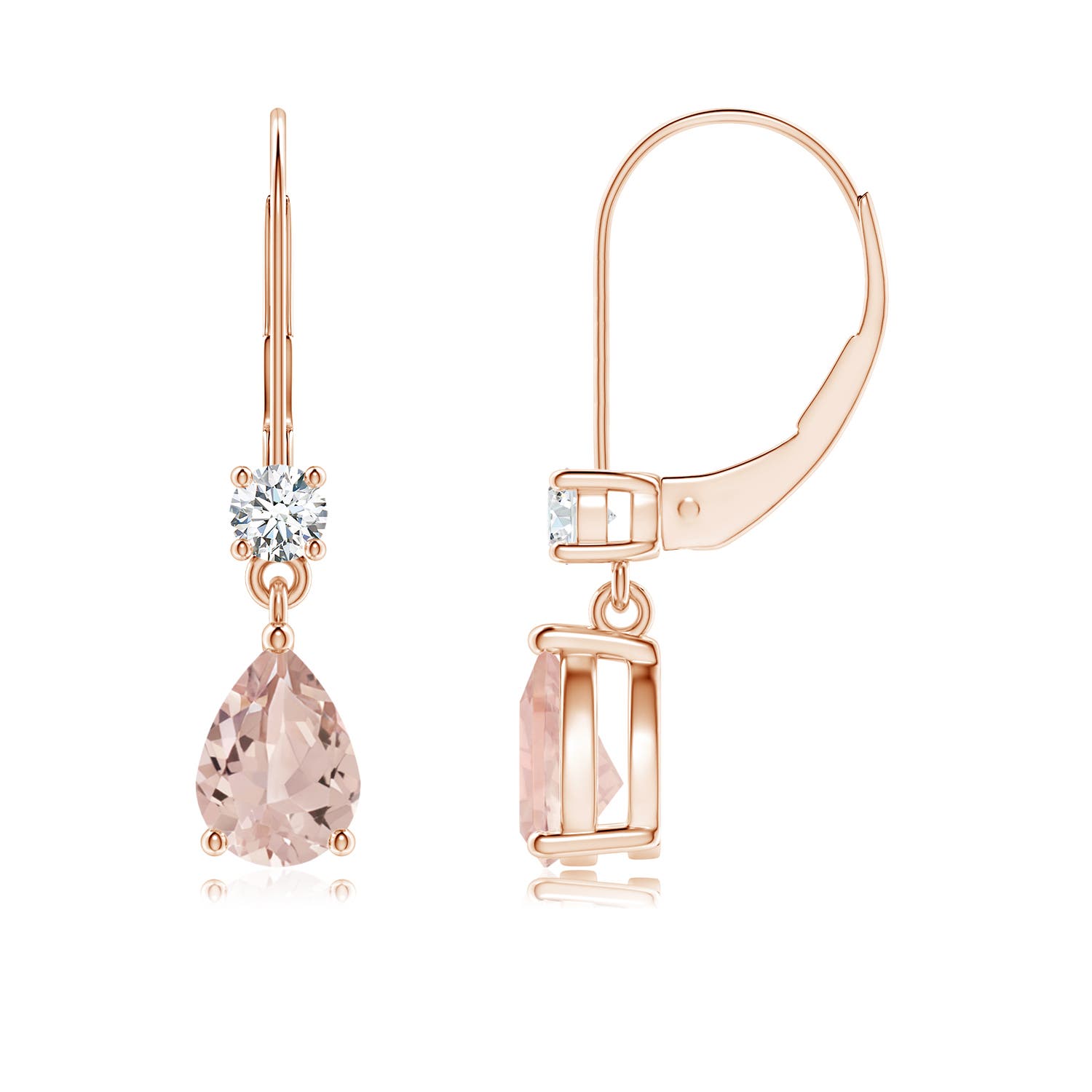 AA - Morganite / 1.41 CT / 14 KT Rose Gold