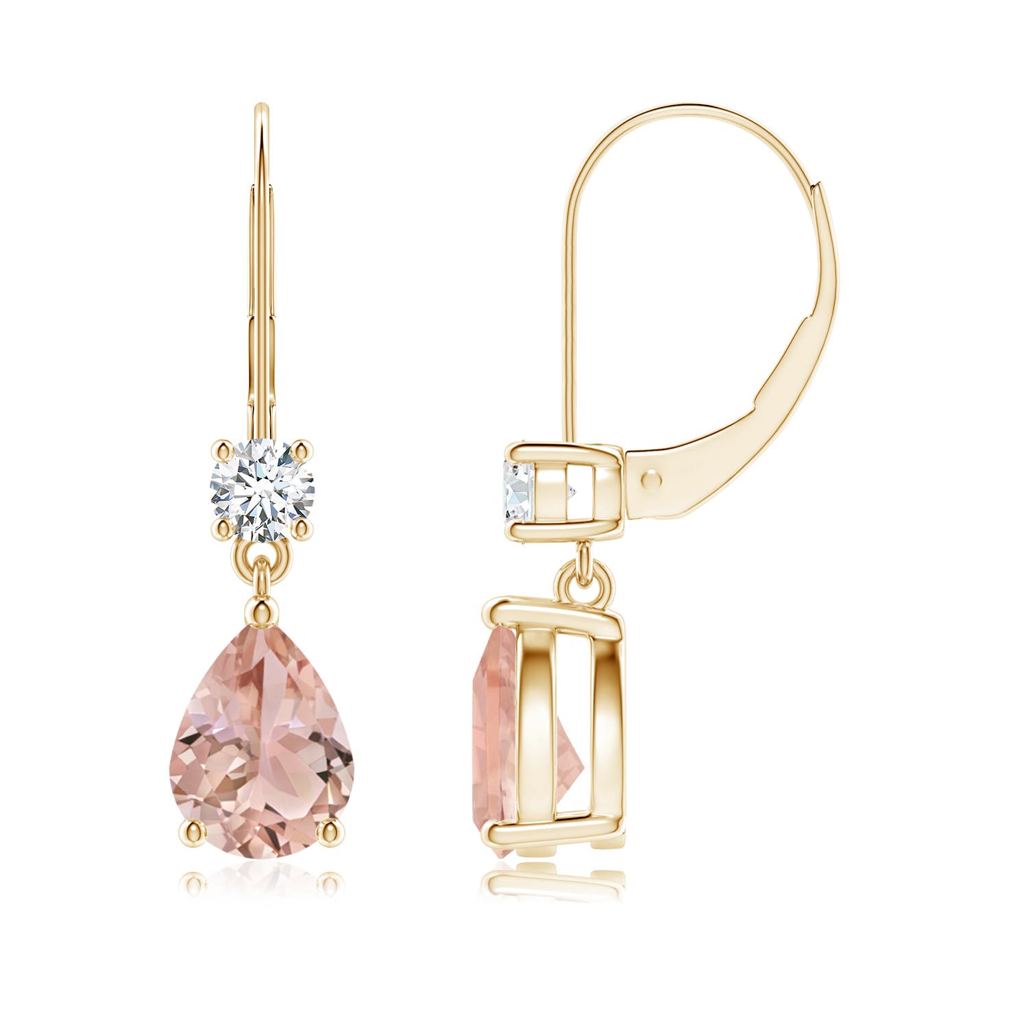 AAA - Morganite / 2.36 CT / 14 KT Yellow Gold