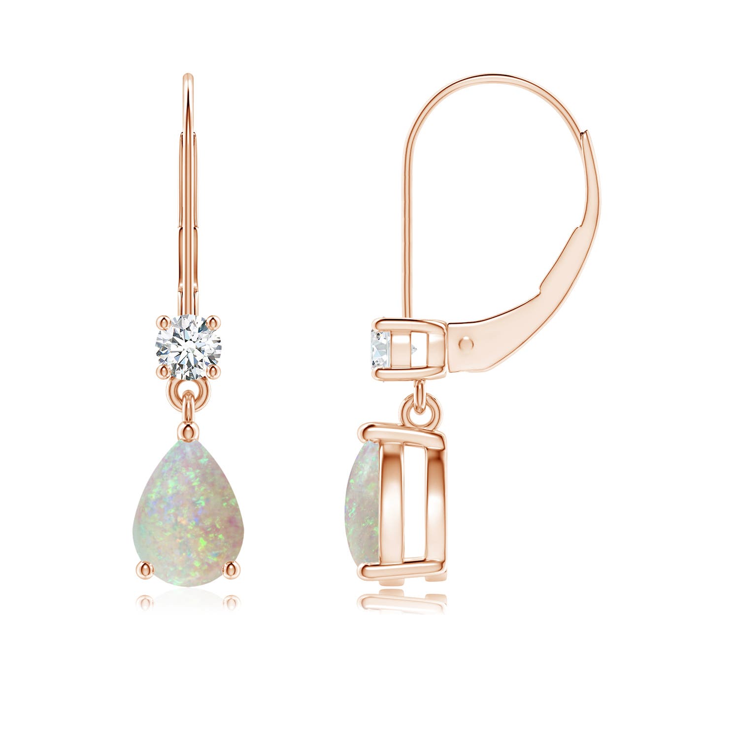 AAA - Opal / 1.05 CT / 14 KT Rose Gold