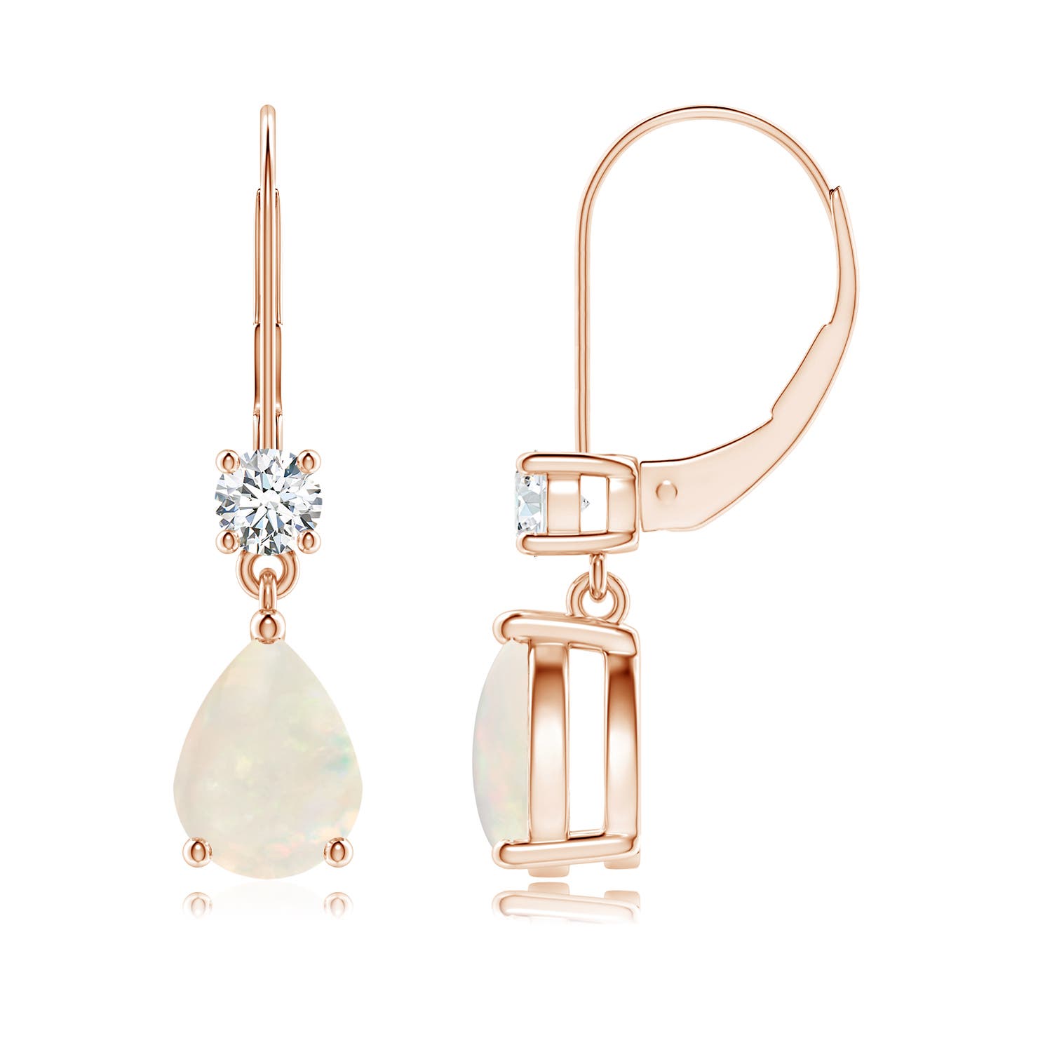 A - Opal / 1.86 CT / 14 KT Rose Gold