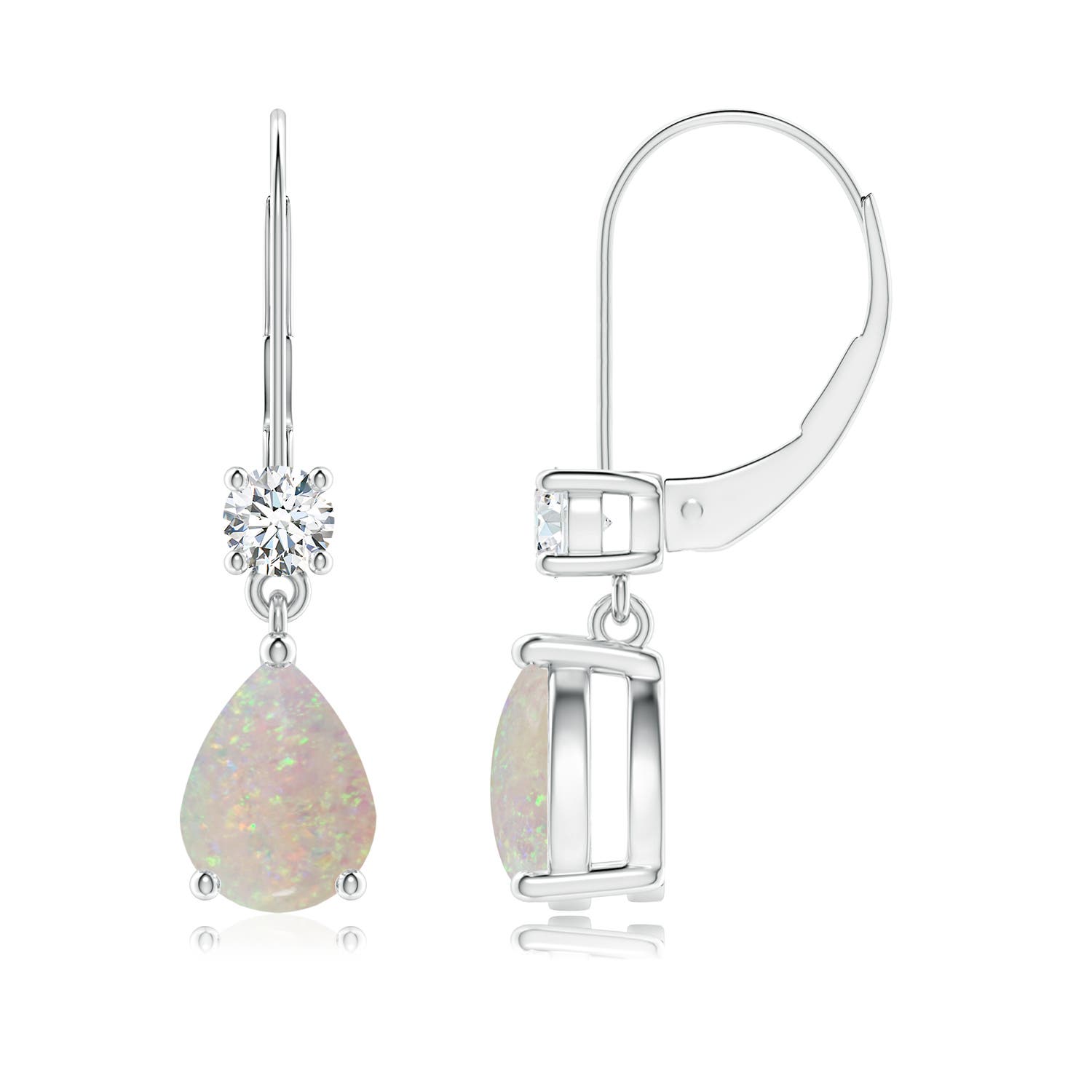 AA - Opal / 1.86 CT / 14 KT White Gold