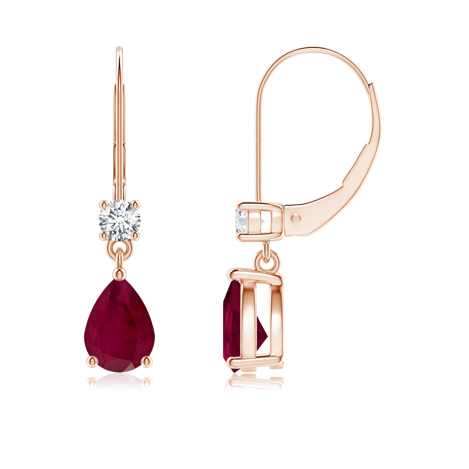 A - Ruby / 1.81 CT / 14 KT Rose Gold