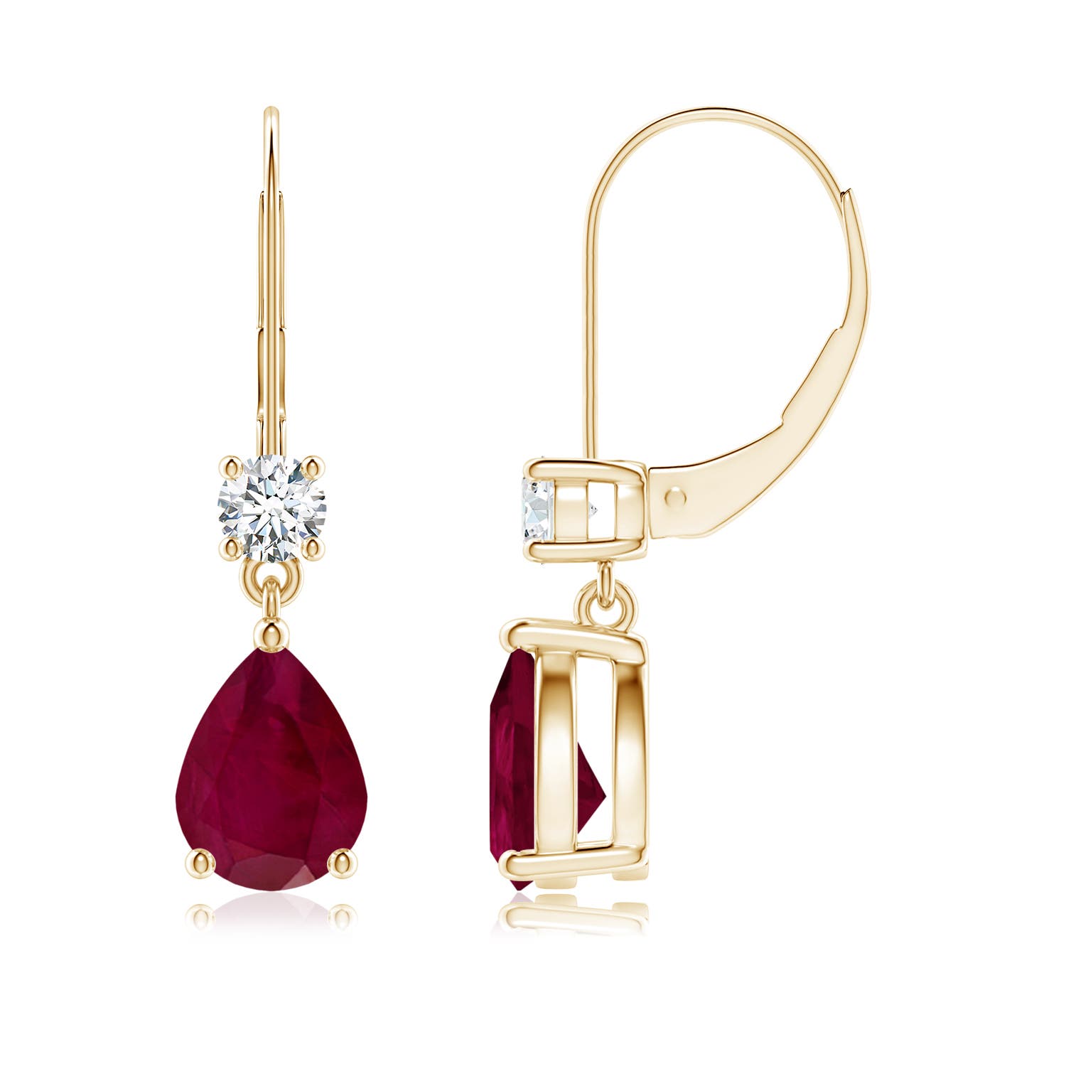 A - Ruby / 2.76 CT / 14 KT Yellow Gold