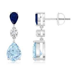 Pear AA Aquamarine