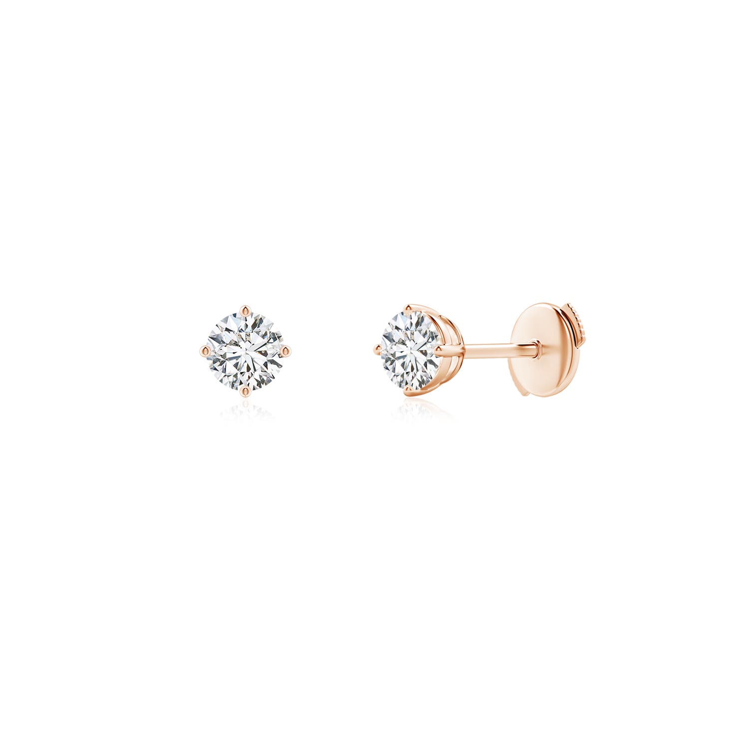 H, SI2 / 0.32 CT / 14 KT Rose Gold