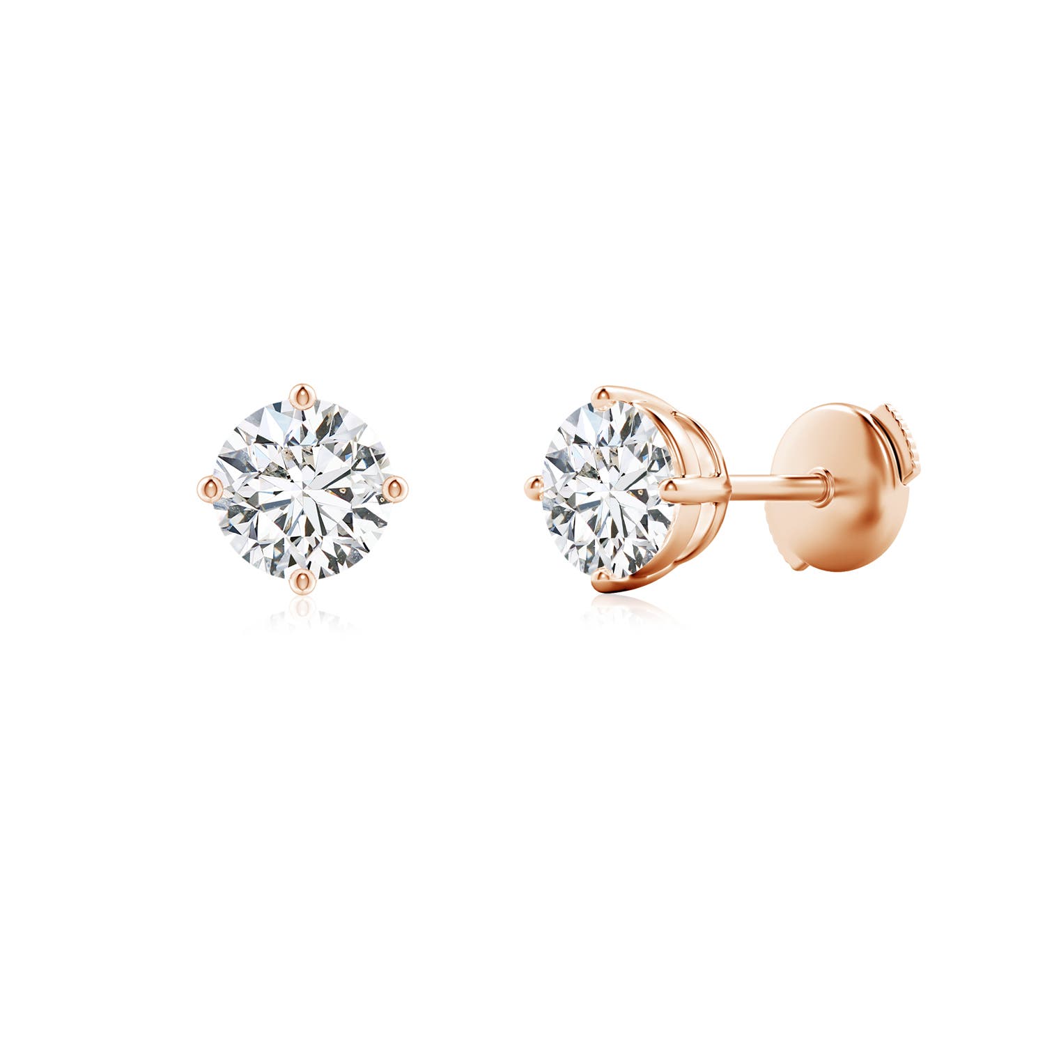 H, SI2 / 1.26 CT / 14 KT Rose Gold