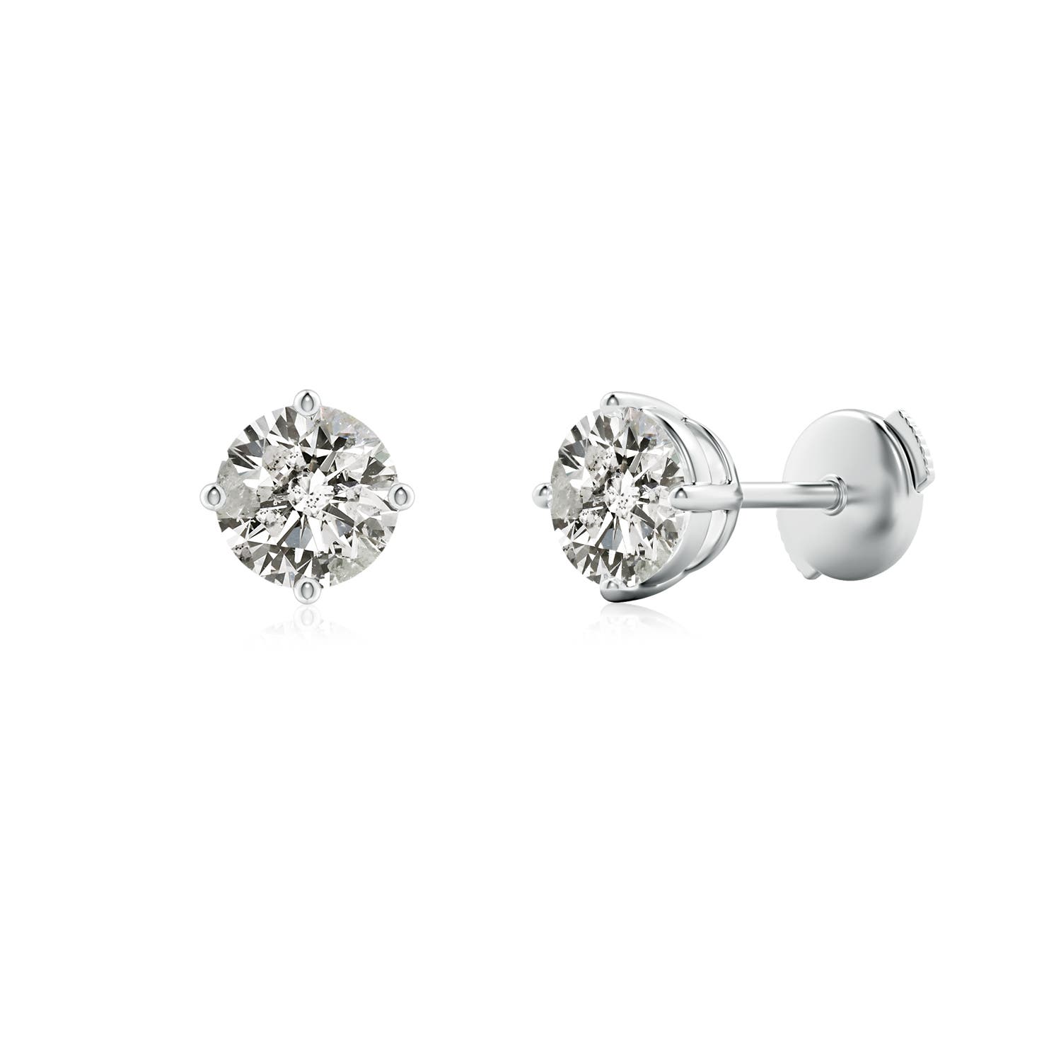 K, I3 / 1.26 CT / 14 KT White Gold