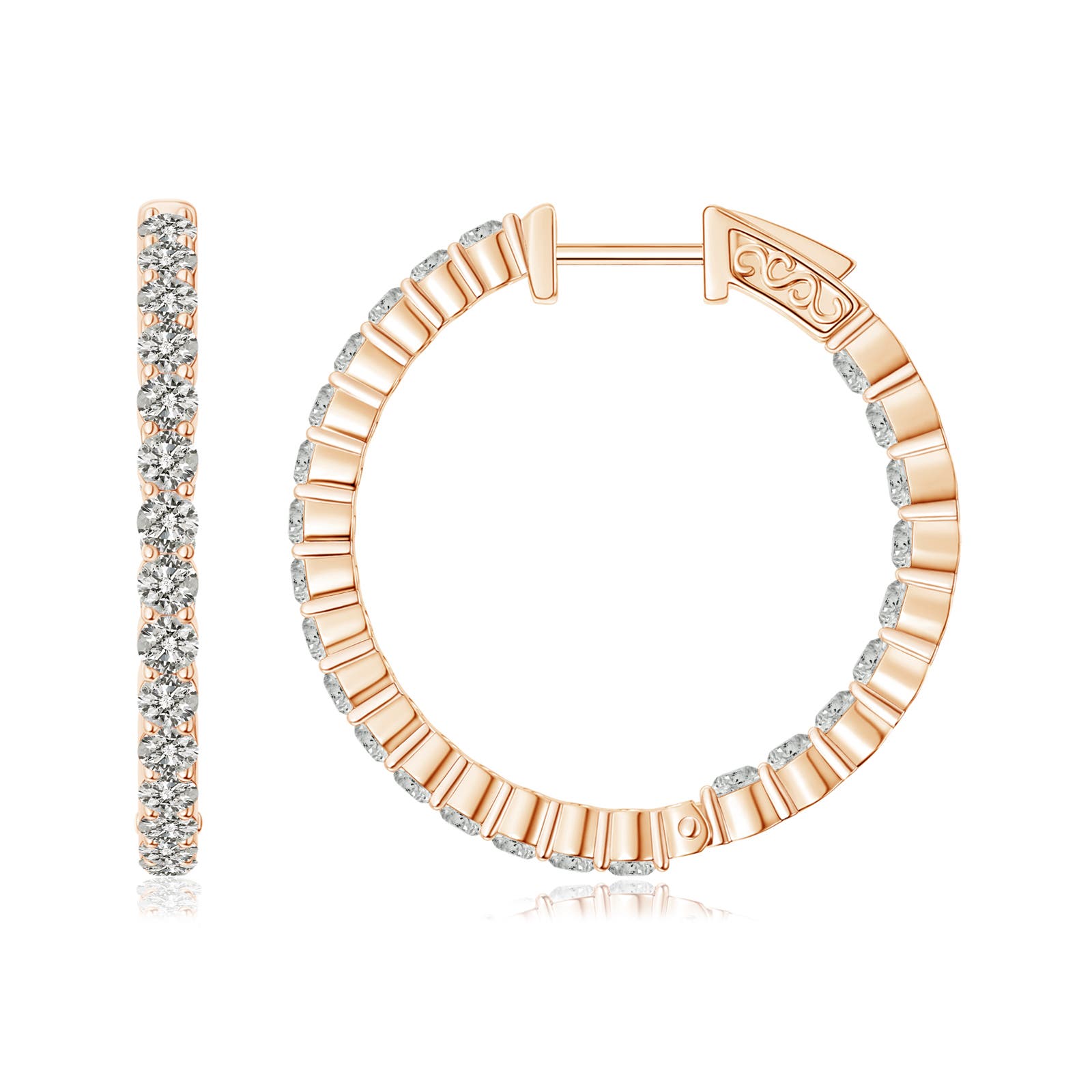 K, I3 / 0.9 CT / 14 KT Rose Gold