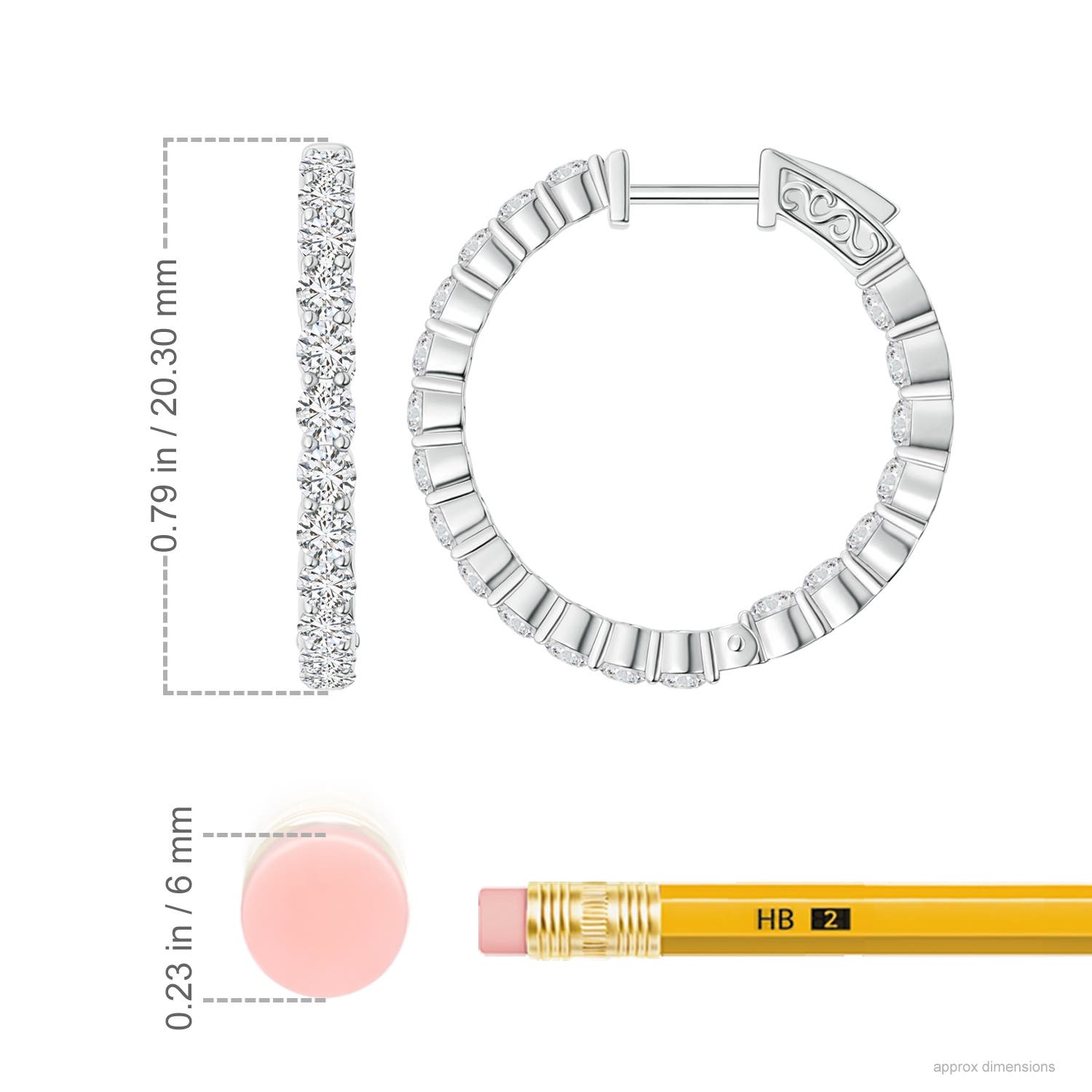 H, SI2 / 1.56 CT / 14 KT White Gold