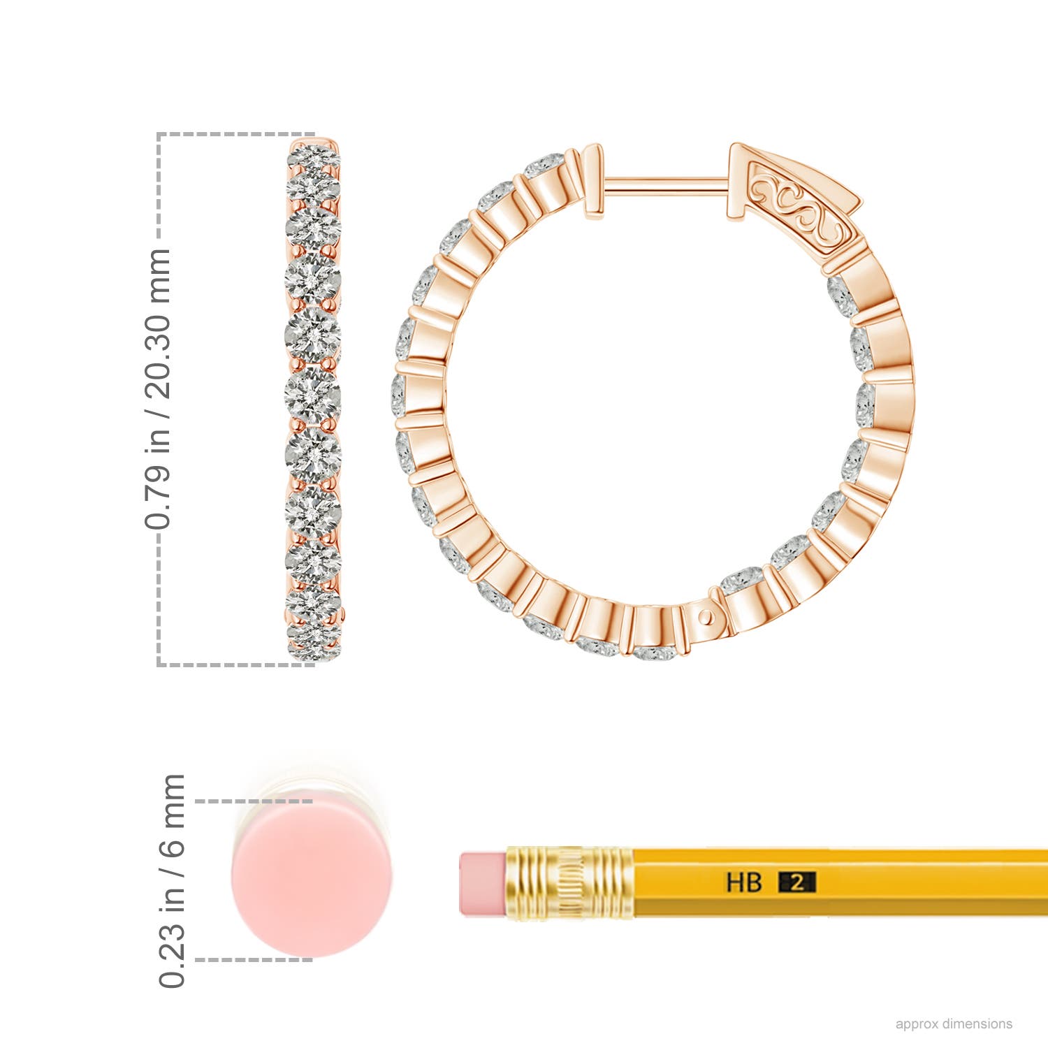 K, I3 / 1.56 CT / 14 KT Rose Gold