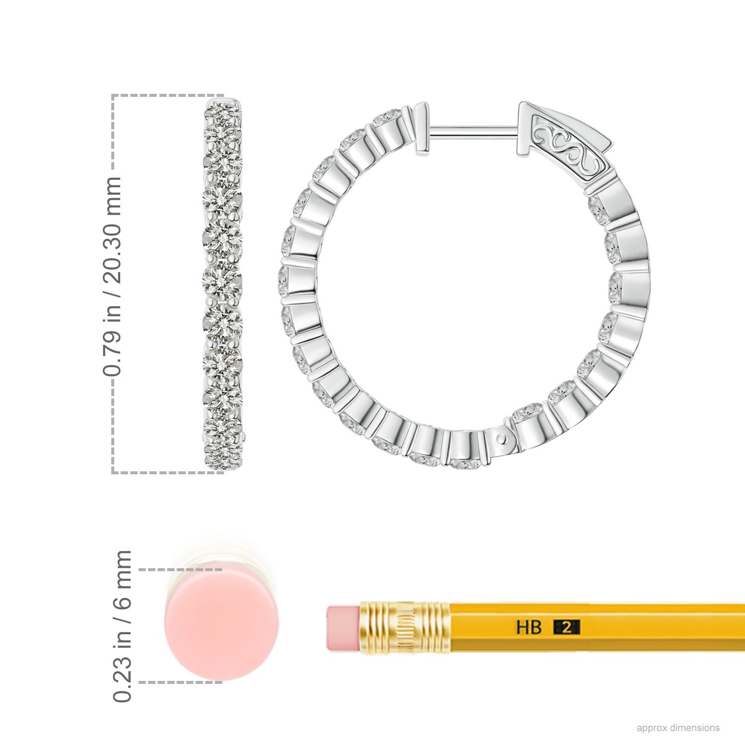 K, I3 / 1.56 CT / 14 KT White Gold