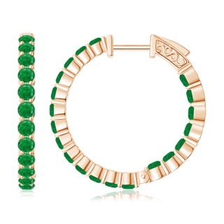 Round AA Emerald