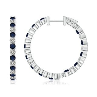 Round A Blue Sapphire