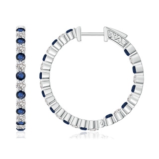 Round AA Blue Sapphire