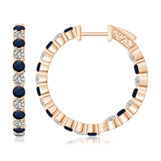 Round A Blue Sapphire
