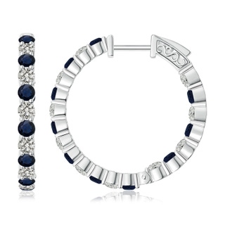 Round A Blue Sapphire