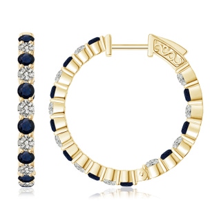 Round A Blue Sapphire