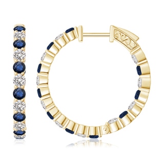 Round AA Blue Sapphire