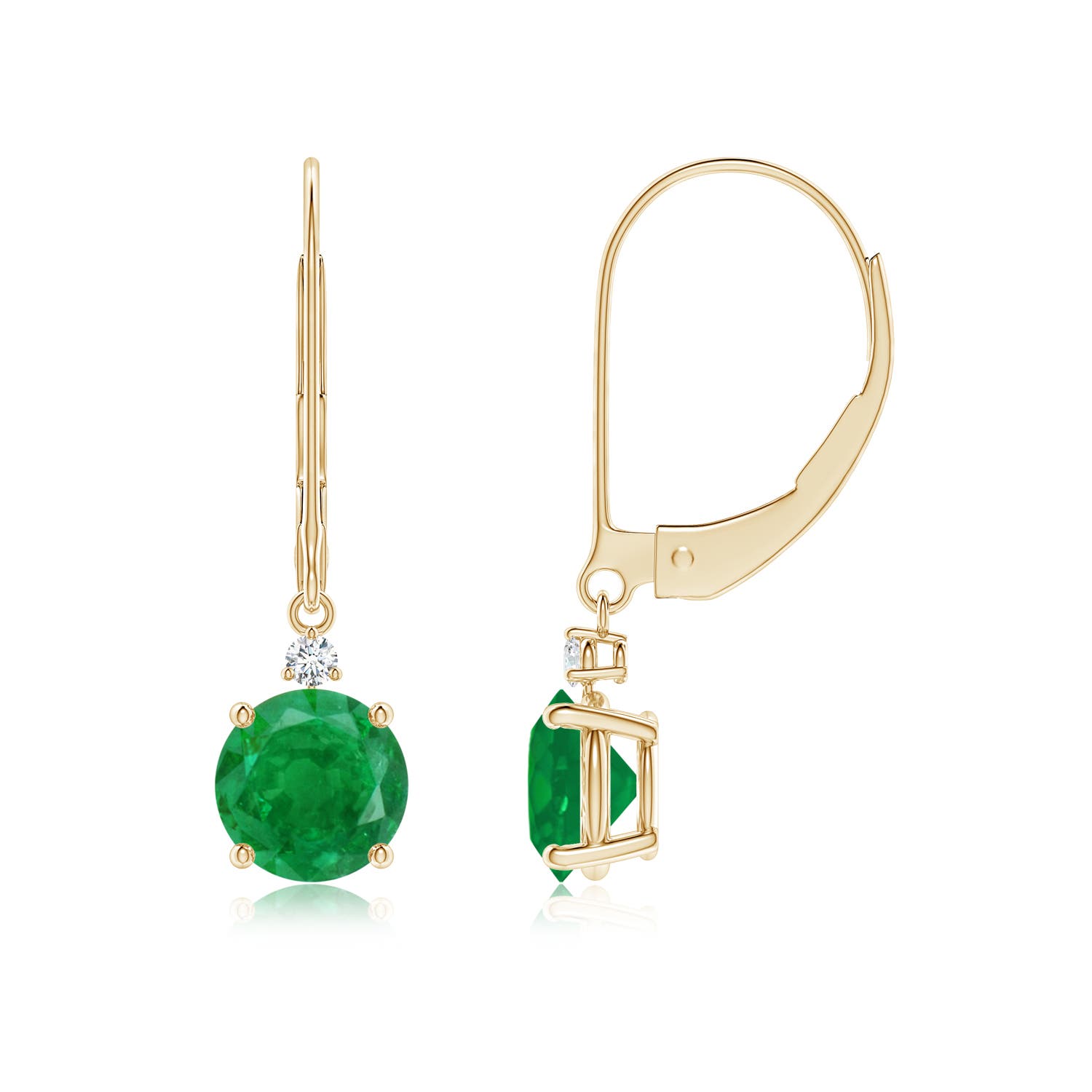 AA - Emerald / 1.54 CT / 14 KT Yellow Gold