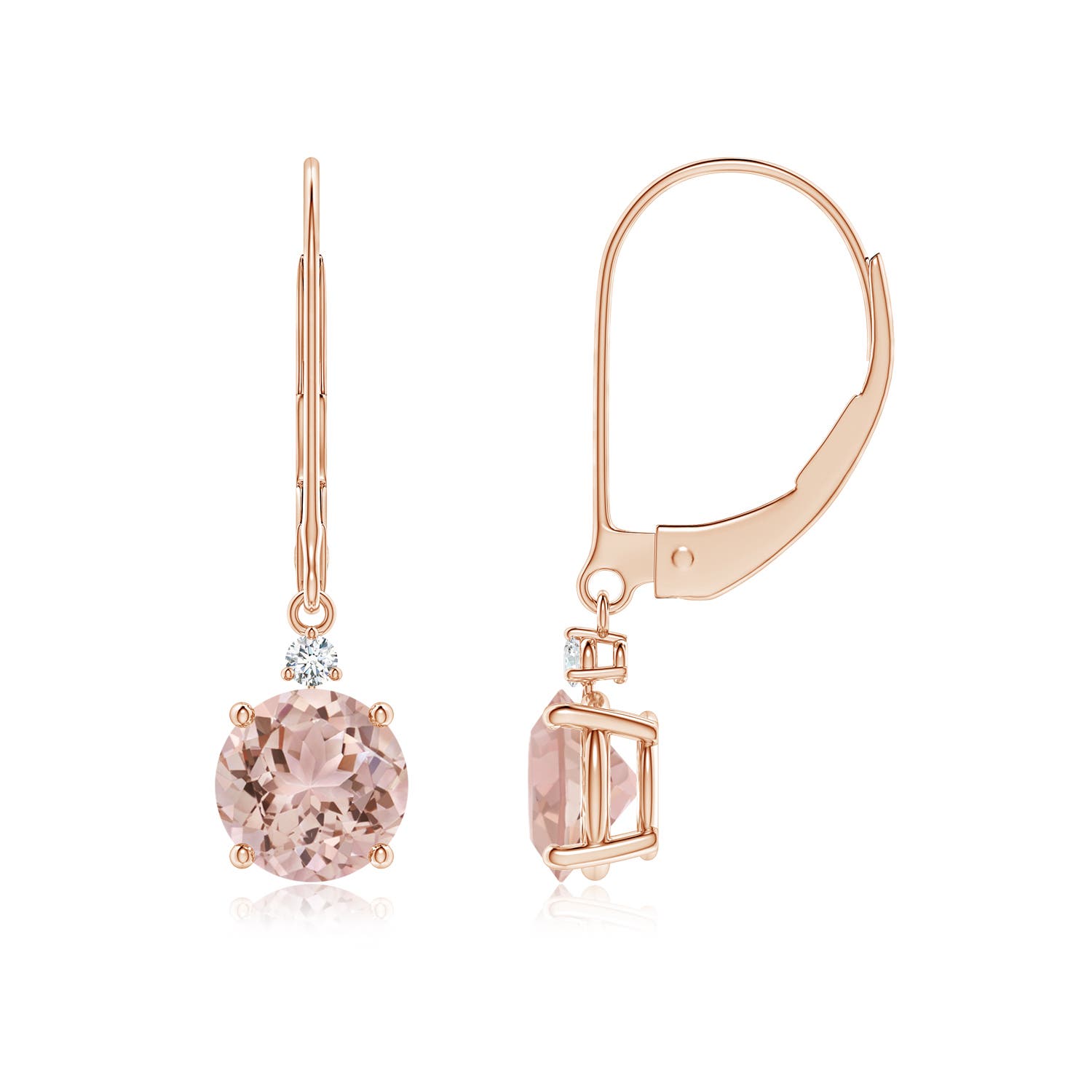 AAA - Morganite / 1.44 CT / 14 KT Rose Gold